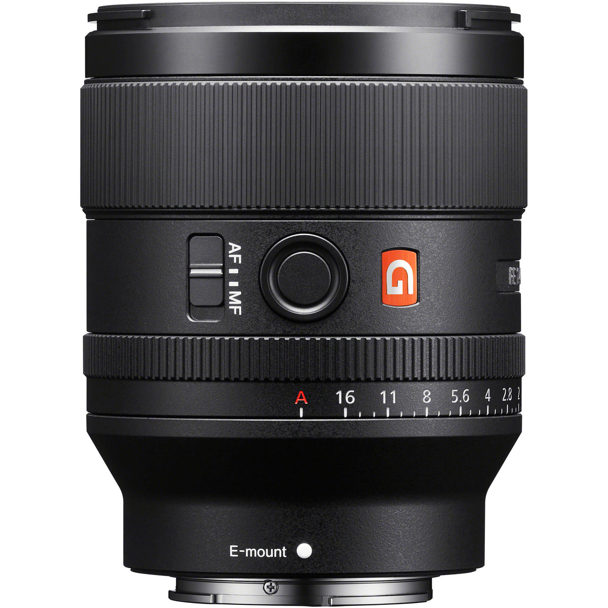 Lente Sony FE 35mm f/1.4 GM - vista frontal