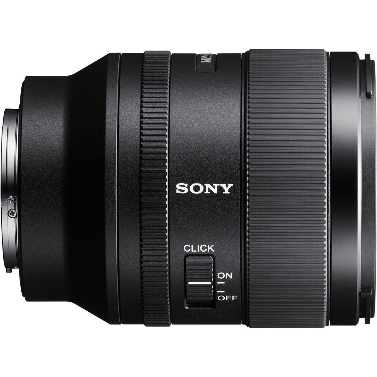 Lente Sony FE 35mm f/1.4 GM - vista lateral