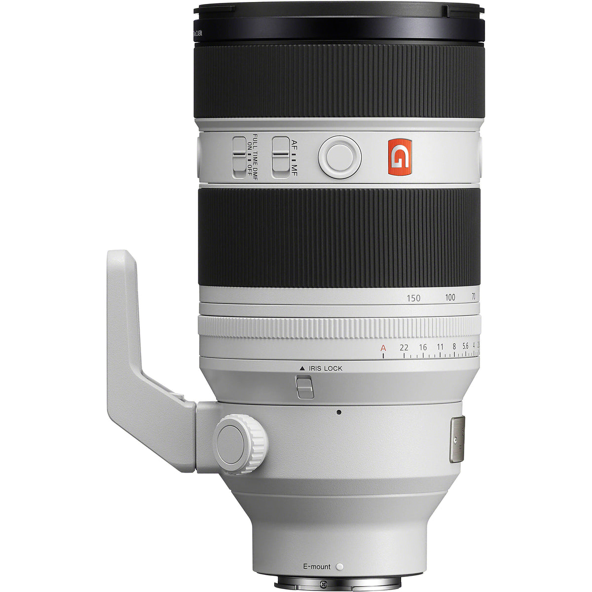 Lente Sony FE 50-150mm f/2 GM - vista frontal
