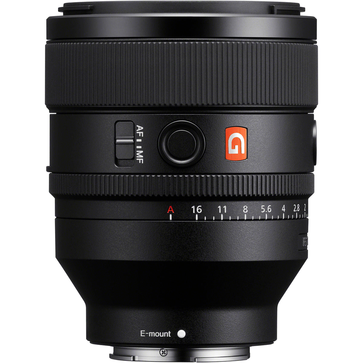 Lente Sony FE 50mm f/1.2 GM - vista frontal
