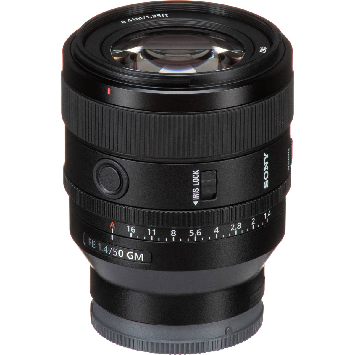 Lente Sony FE 50mm f/1.4 GM - contenido de la caja