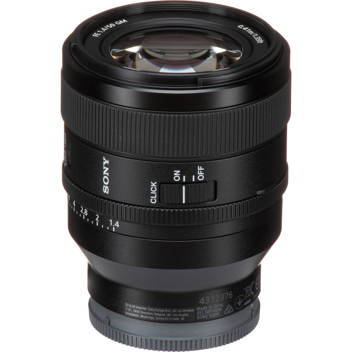 Lente Sony FE 50mm f/1.4 GM - en uso