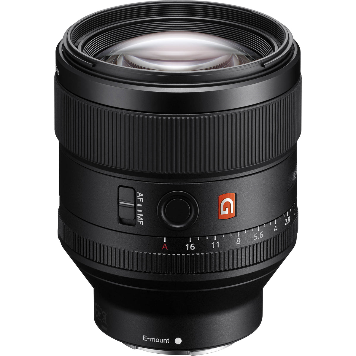 Lente Sony FE 85mm f/1.4 GM - vista principal