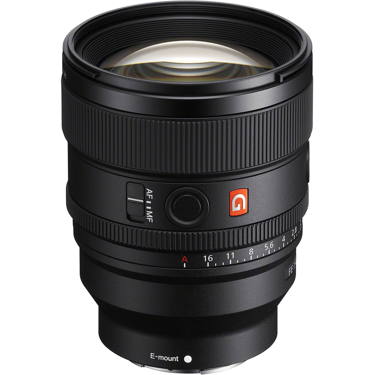 Lente Sony FE 85mm f/1.4 GM II - vista principal