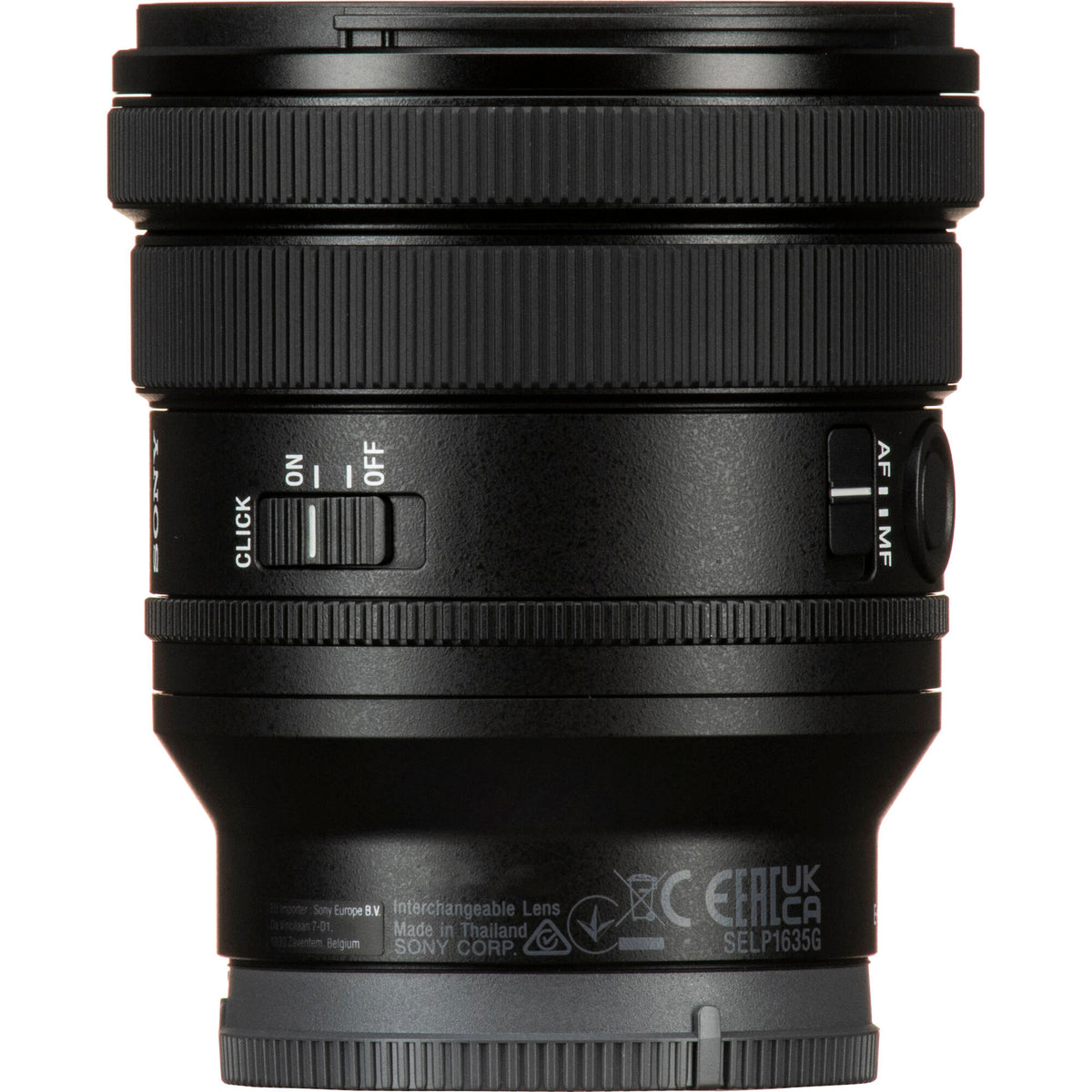 Lente Sony FE PZ 16-35mm f/4 G - detalle