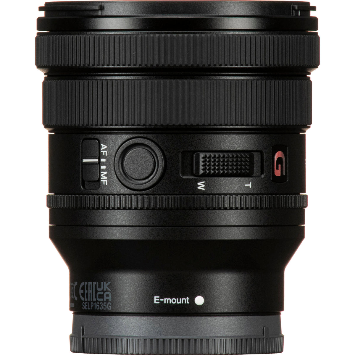 Lente Sony FE PZ 16-35mm f/4 G - contenido de la caja