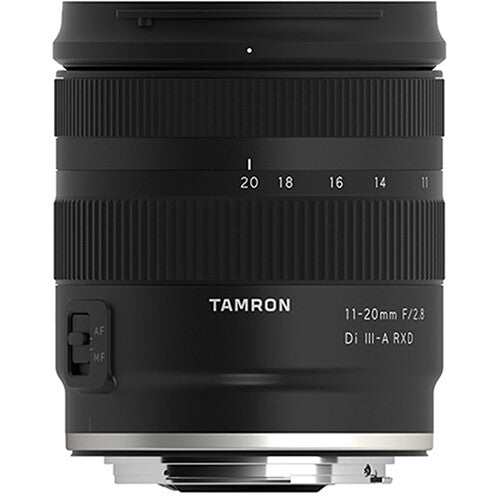 Lente Tamron 11-20mm f/2.8 Di III-A RXD - vista principal