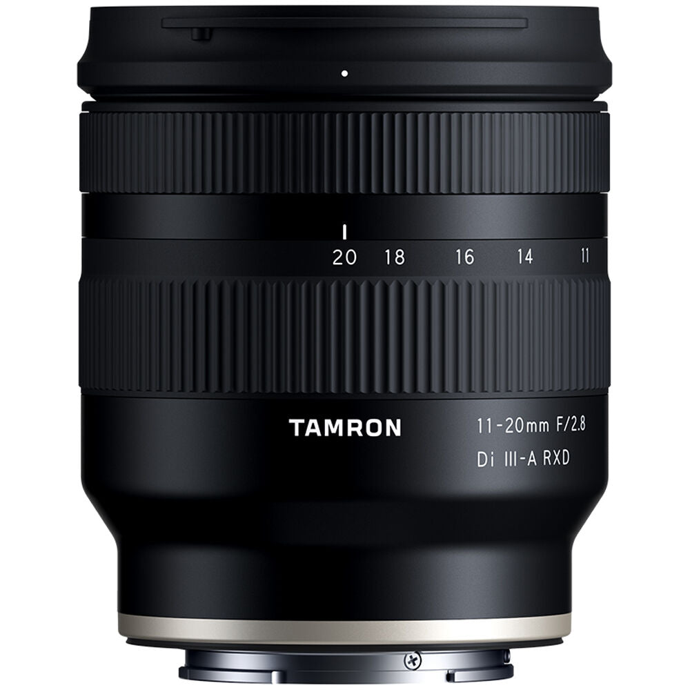 Lente Tamron 11-20mm f/2.8 Di III-A RXD - vista frontal