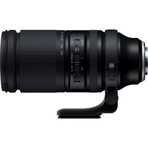 Lente Tamron 150-500mm f/5-6.7 Di III VC VXD - vista frontal