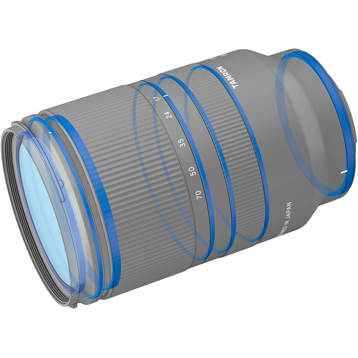 Lente Tamron 17-70mm f/2.8 Di III-A VC RXD - contenido de la caja