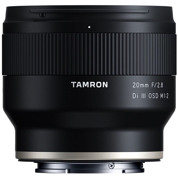 Lente Tamron 20mm f/2.8 Di III OSD M 1:2 - vista frontal