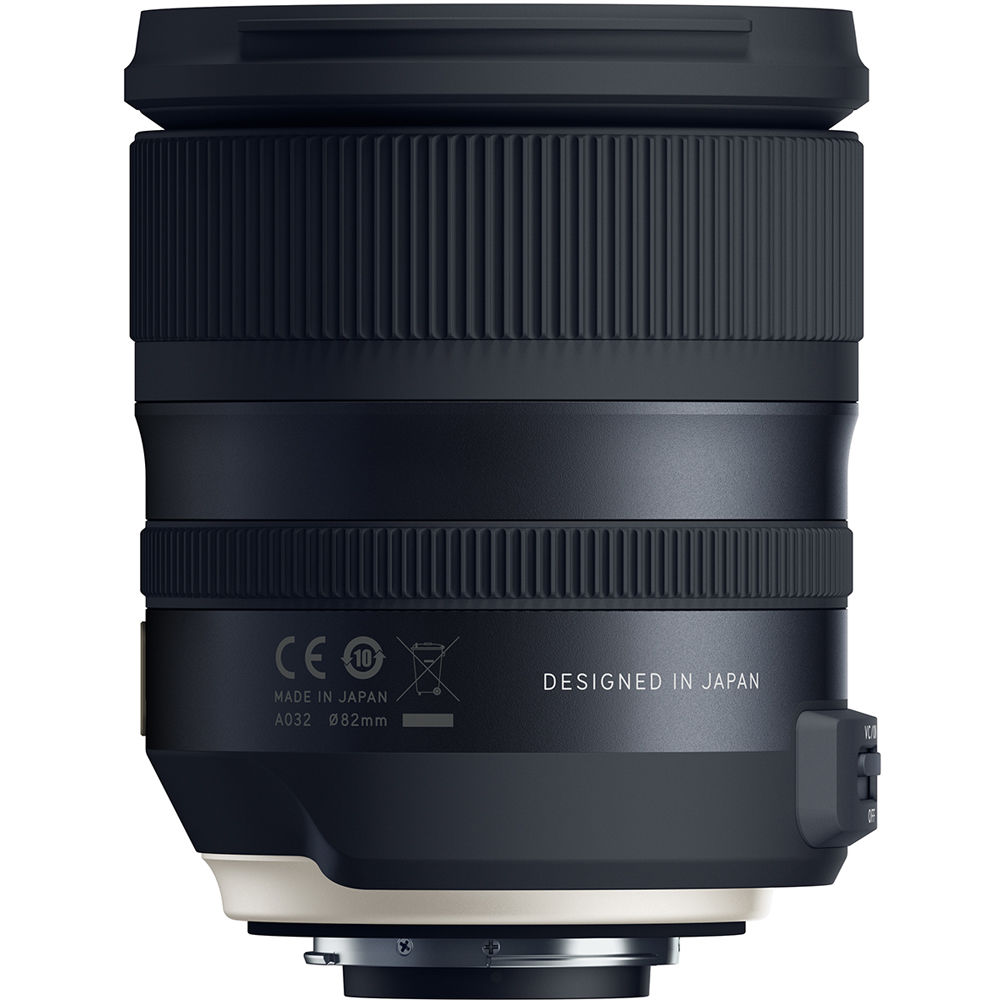 Lente Tamron SP 24-70mm f/2.8 Di VC USD G2 - vista lateral