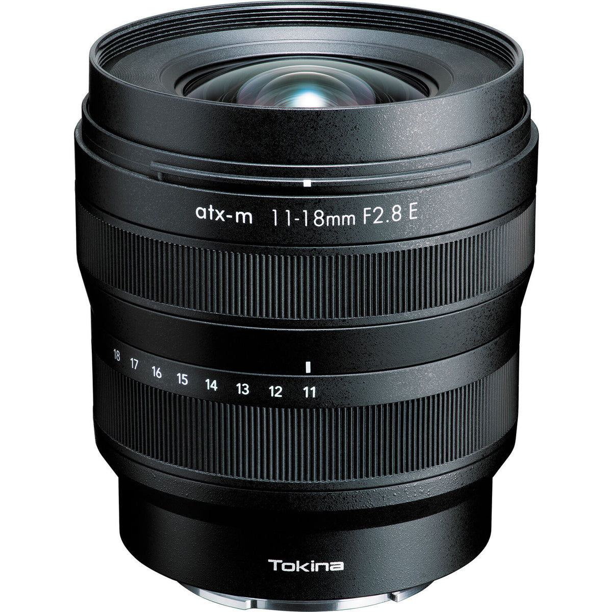 Lente Tokina 11-18mm f/2.8 ATX-M - vista frontal
