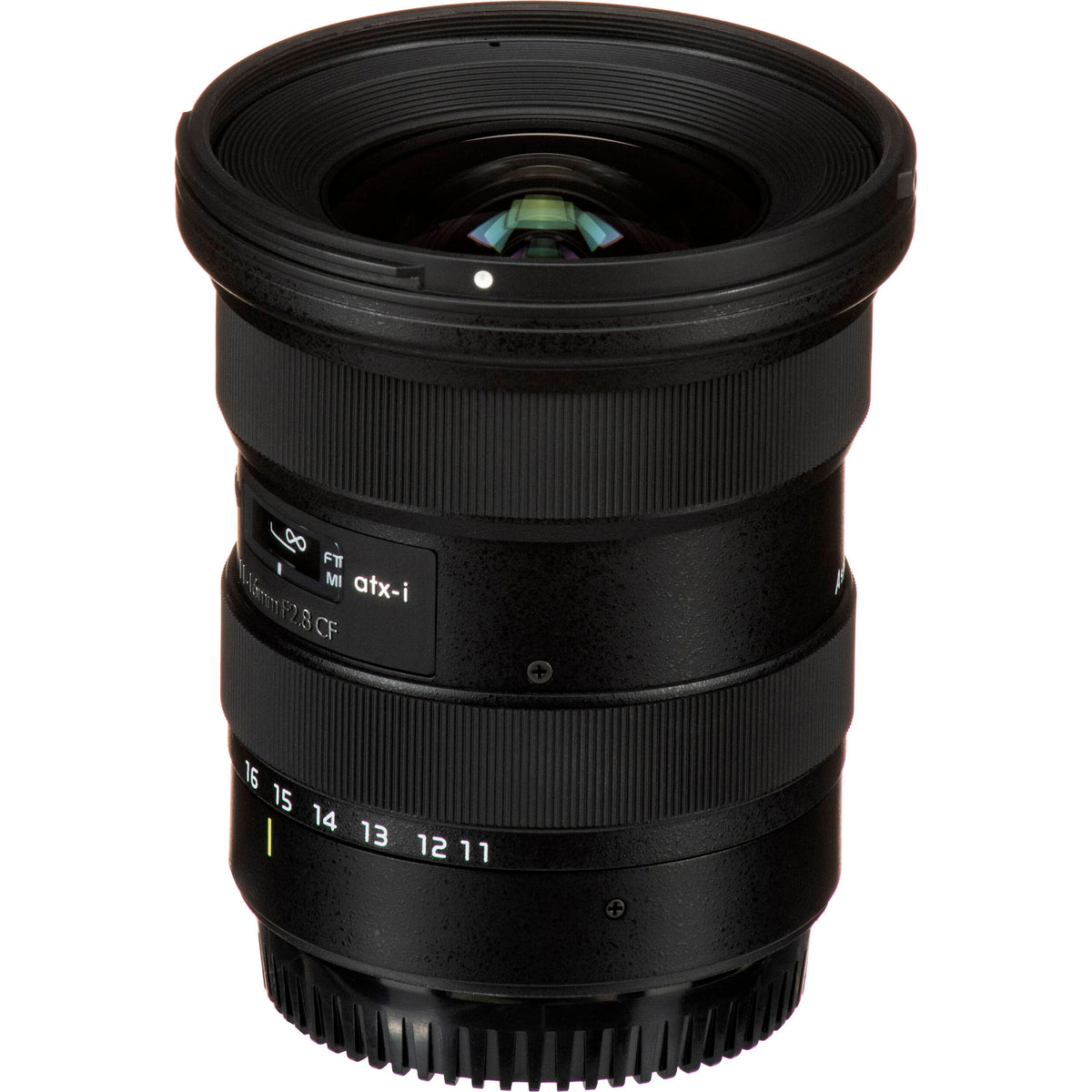 Lente Tokina atx-i 11-16mm f/2.8 CF - puertos y conexiones