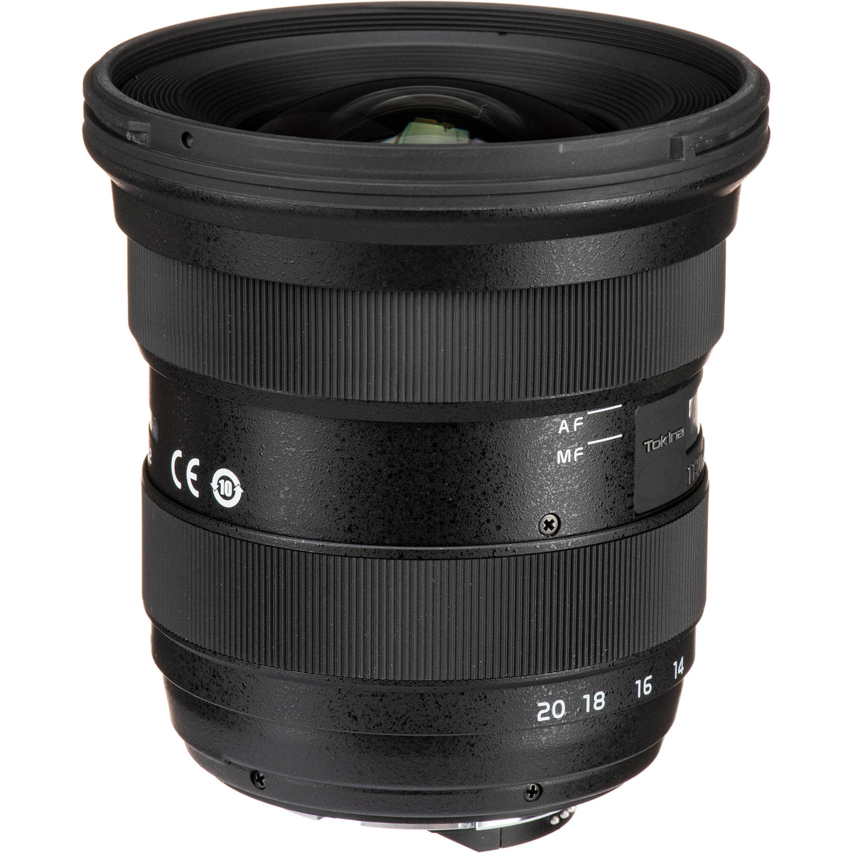 Lente Tokina atx-i 11-20mm f/2.8 CF - vista lateral