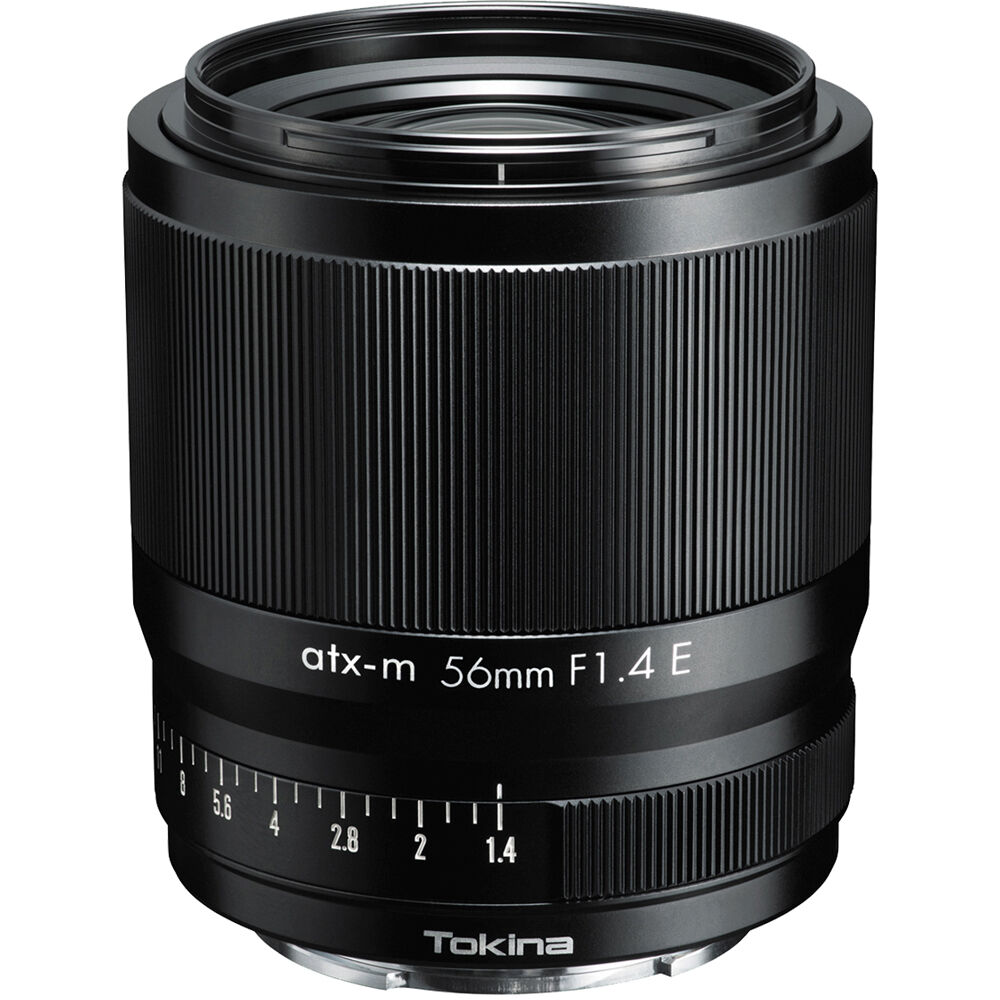 Lente Tokina atx-m 56mm f/1.4 - vista principal