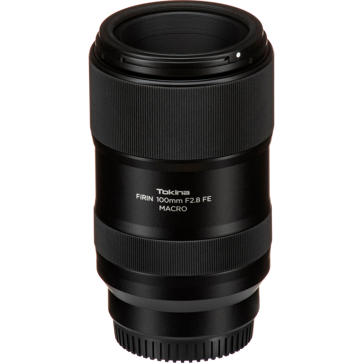 Lente Tokina FiRIN 100mm f/2.8 FE Macro - vista frontal