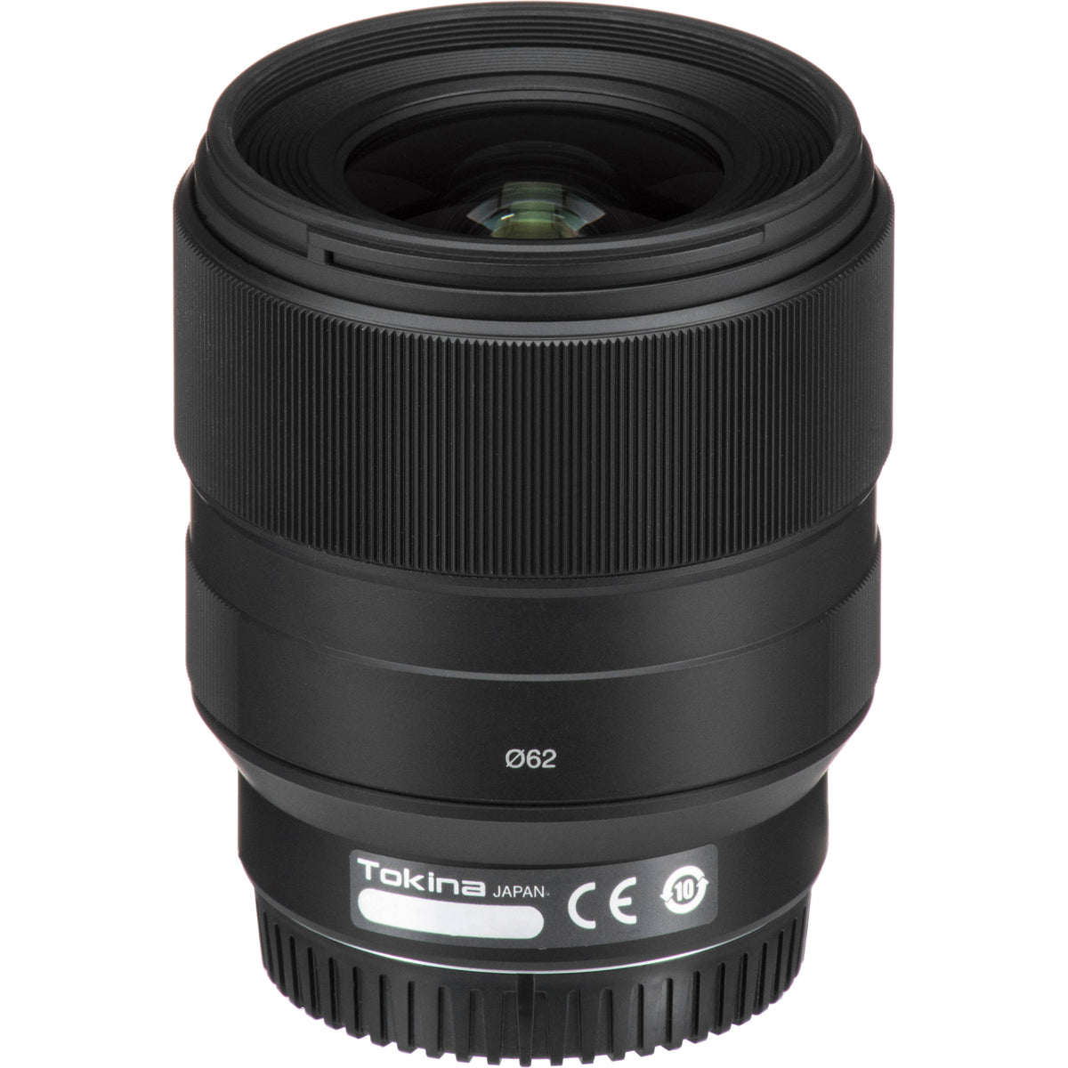 Lente Tokina FiRIN 20mm f/2 FE AF - vista lateral