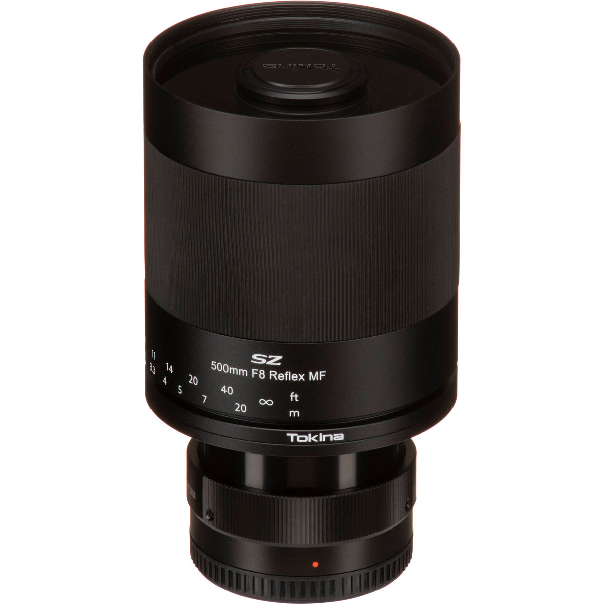 Lente Tokina SZ 500mm f/8 Reflex MF - vista trasera