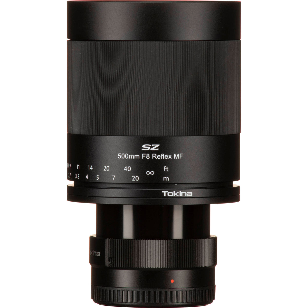 Lente Tokina SZ 500mm f/8 Reflex MF - puertos y conexiones