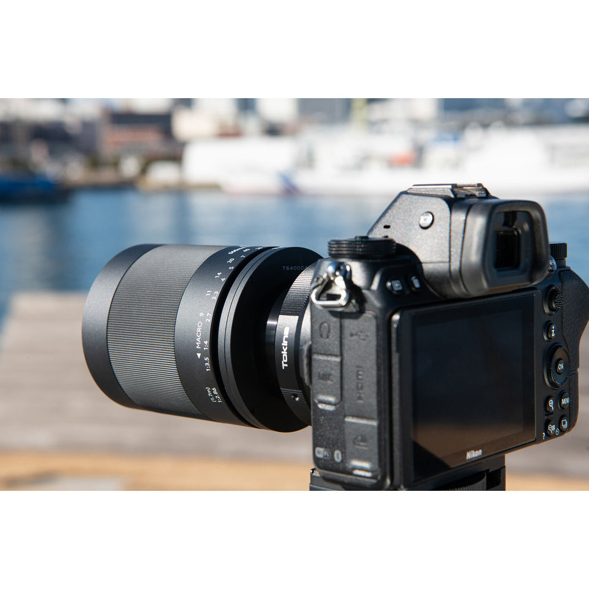 Lente Tokina SZ 500mm f/8 Reflex MF - contenido de la caja