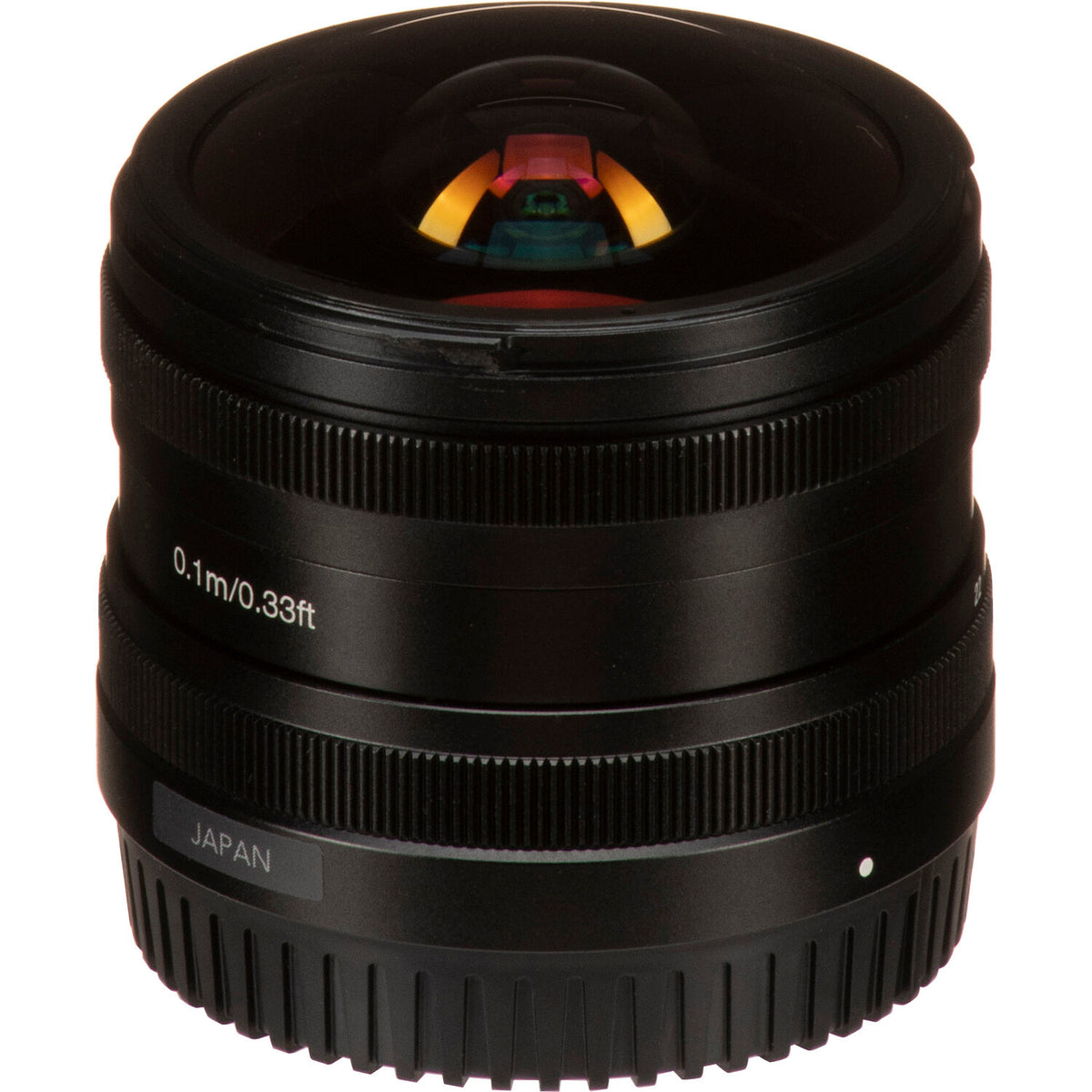 Lente Tokina SZ 8mm f/2.8 Fisheye - vista lateral