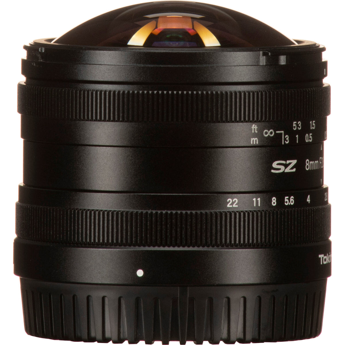 Lente Tokina SZ 8mm f/2.8 Fisheye - puertos y conexiones
