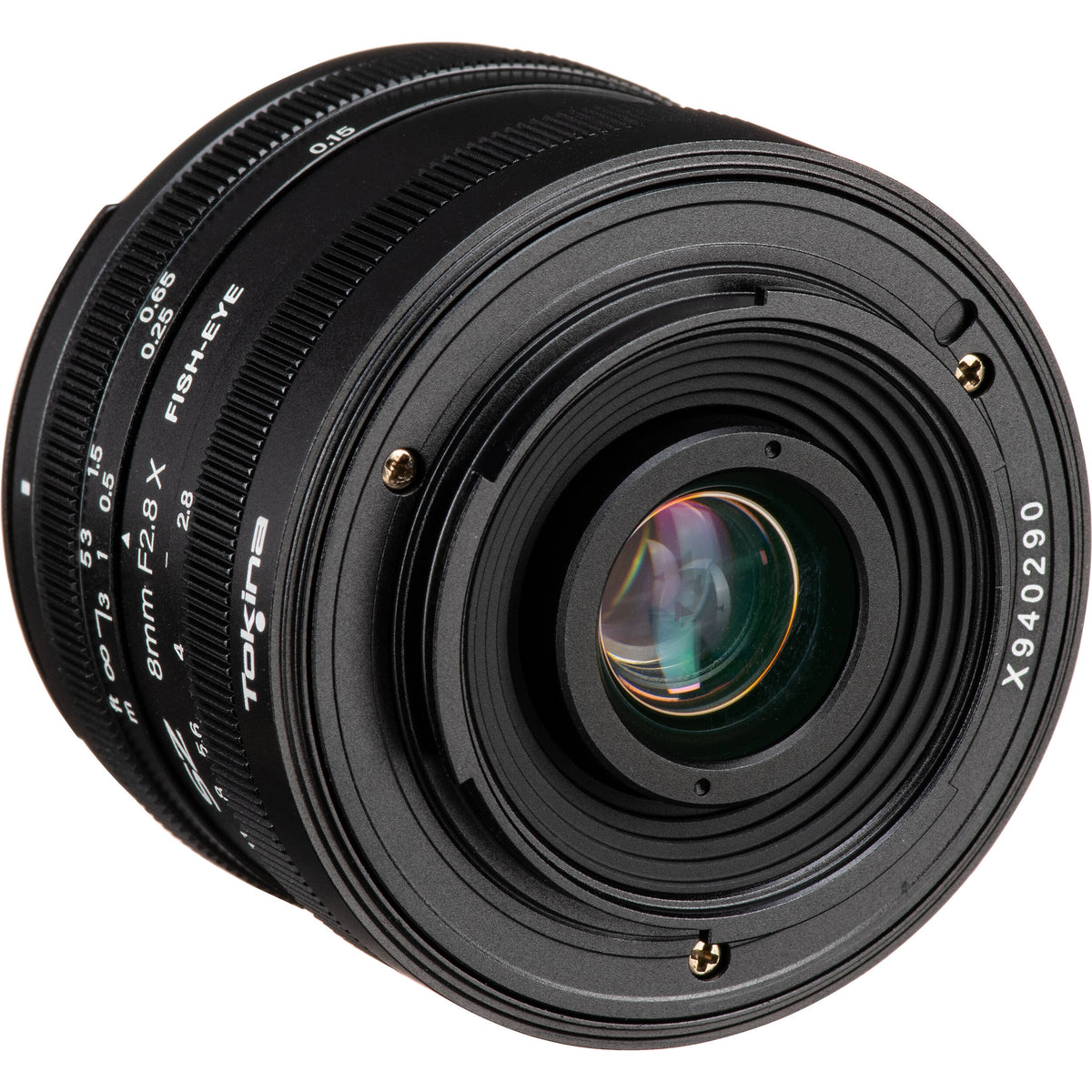 Lente Tokina SZ 8mm f/2.8 Fisheye - detalle