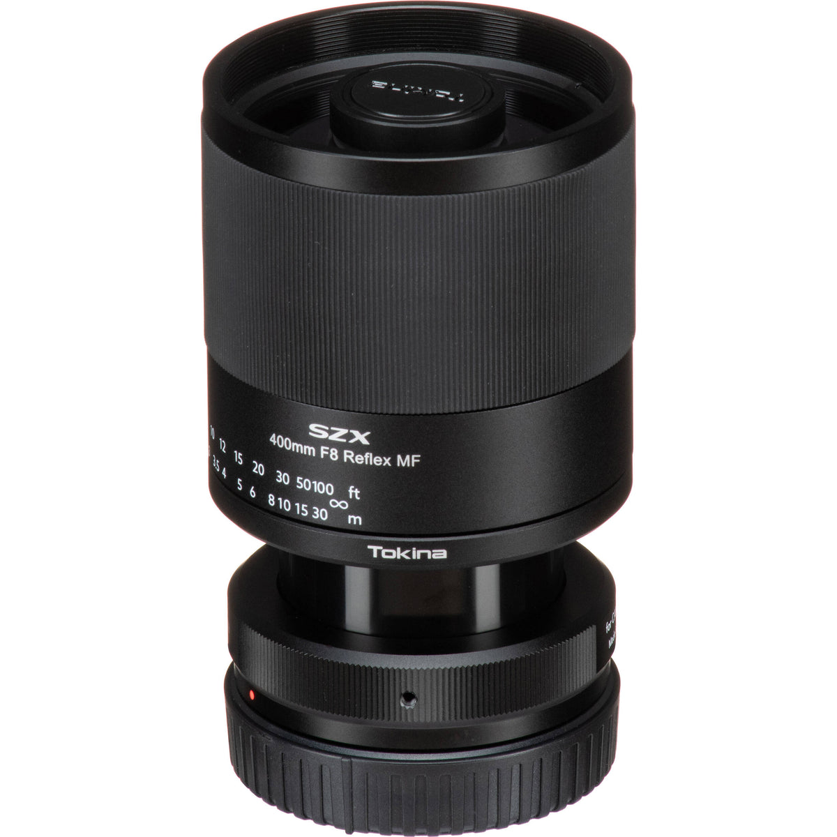Lente Tokina SZX 400mm f/8 Reflex MF - detalle