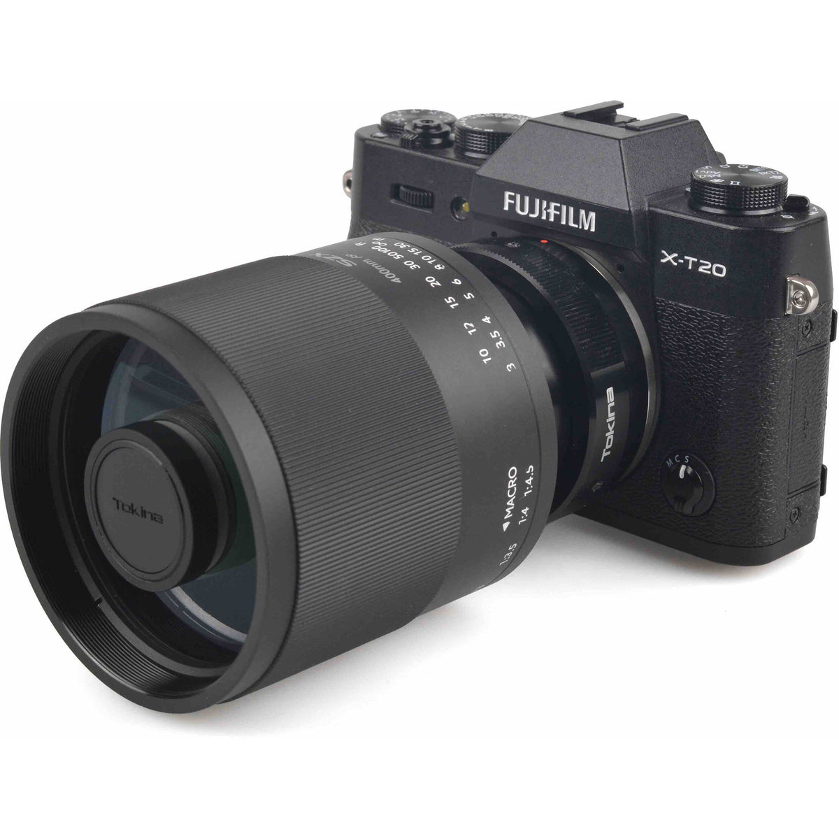 Lente Tokina SZX 400mm f/8 Reflex MF - en uso