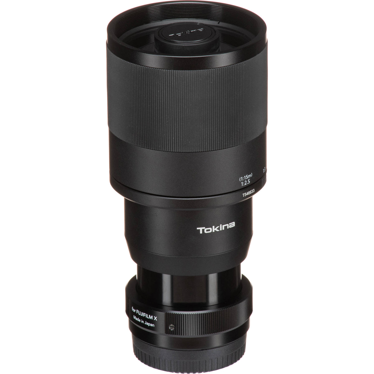 Lente Tokina SZX 400mm f/8 Reflex MF con 2x Extender Kit - vista trasera