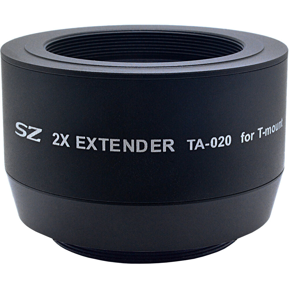 Lente Tokina SZX 400mm f/8 Reflex MF con 2x Extender Kit - vista lateral