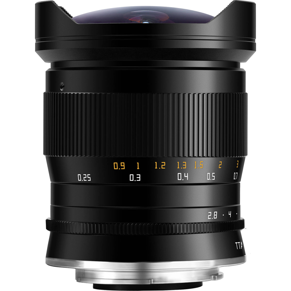 Lente TTArtisan 11mm f/2.8 - vista frontal