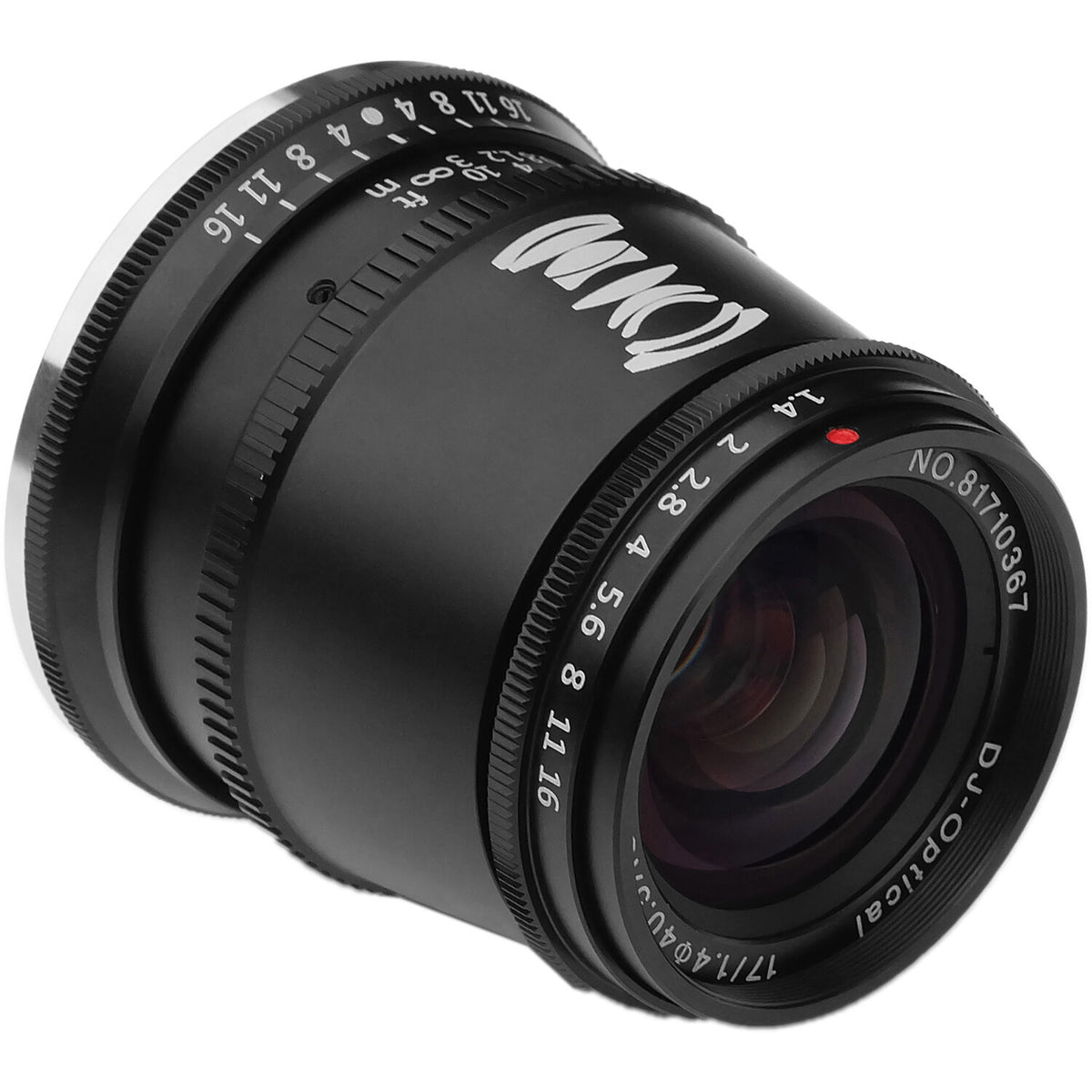 Lente TTArtisan 17mm f/1.4 (Negro) - vista frontal