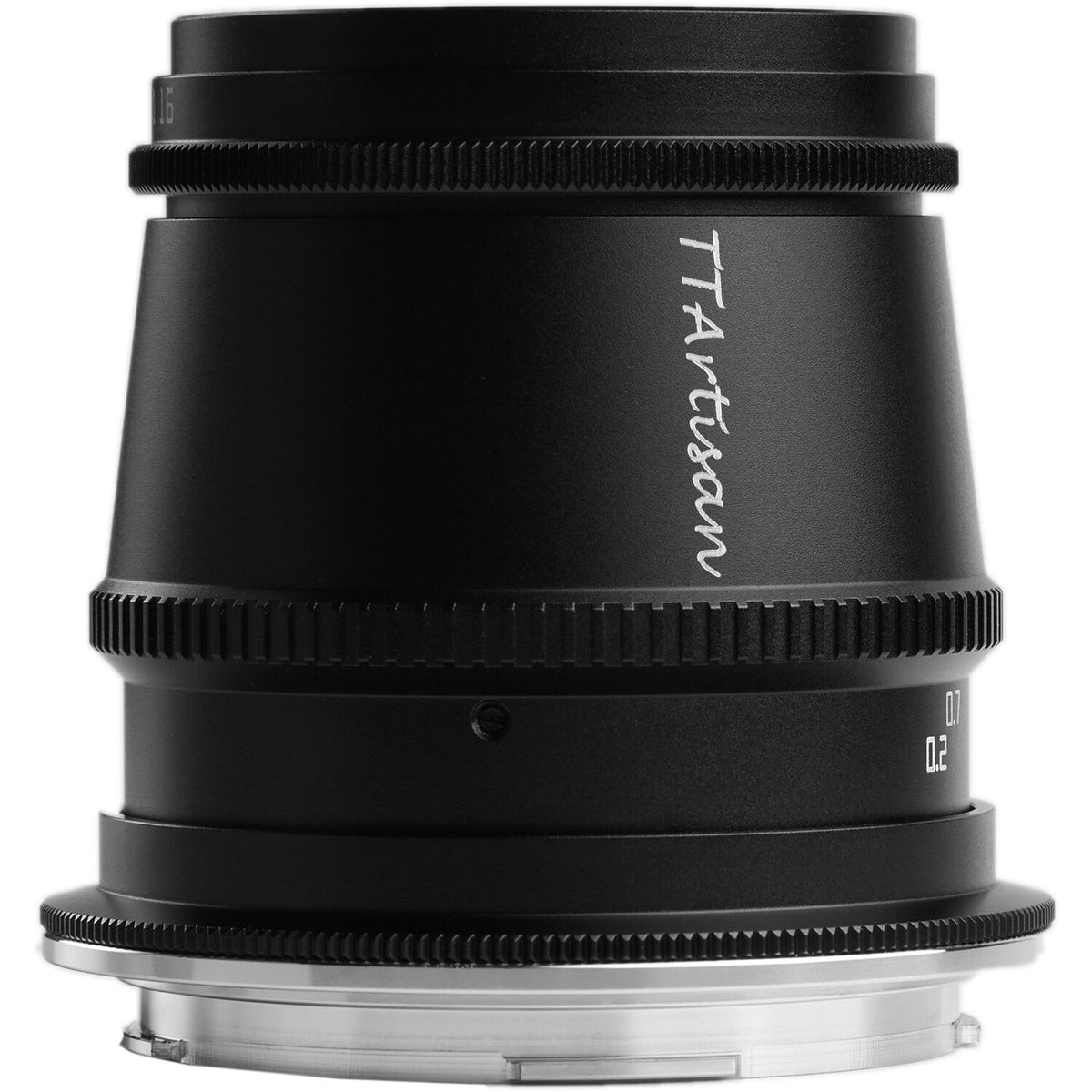 Lente TTArtisan 17mm f/1.4 (Negro) - vista lateral