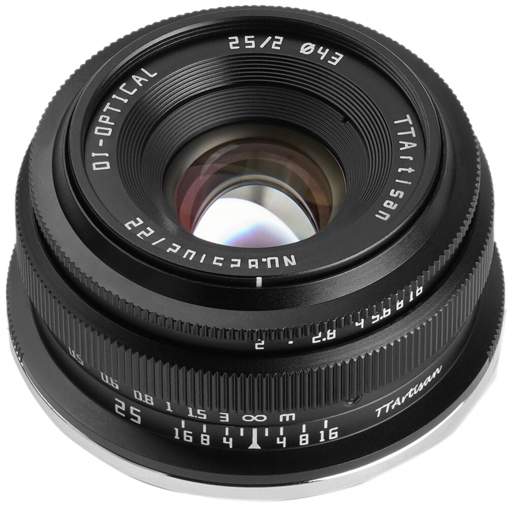 Lente TTArtisan 25mm f/2 - vista principal