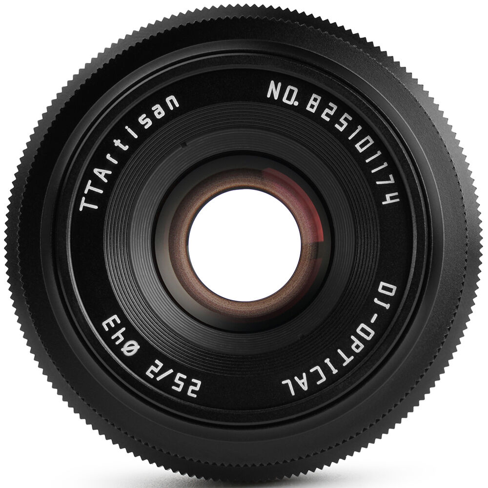 Lente TTArtisan 25mm f/2 - puertos y conexiones