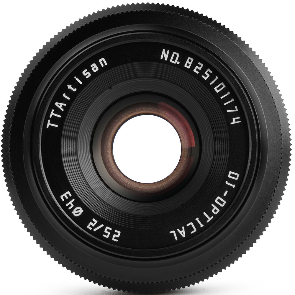 Lente TTArtisan 25mm f/2 - puertos y conexiones