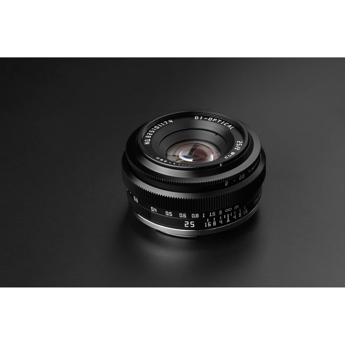 Lente TTArtisan 25mm f/2 - detalle