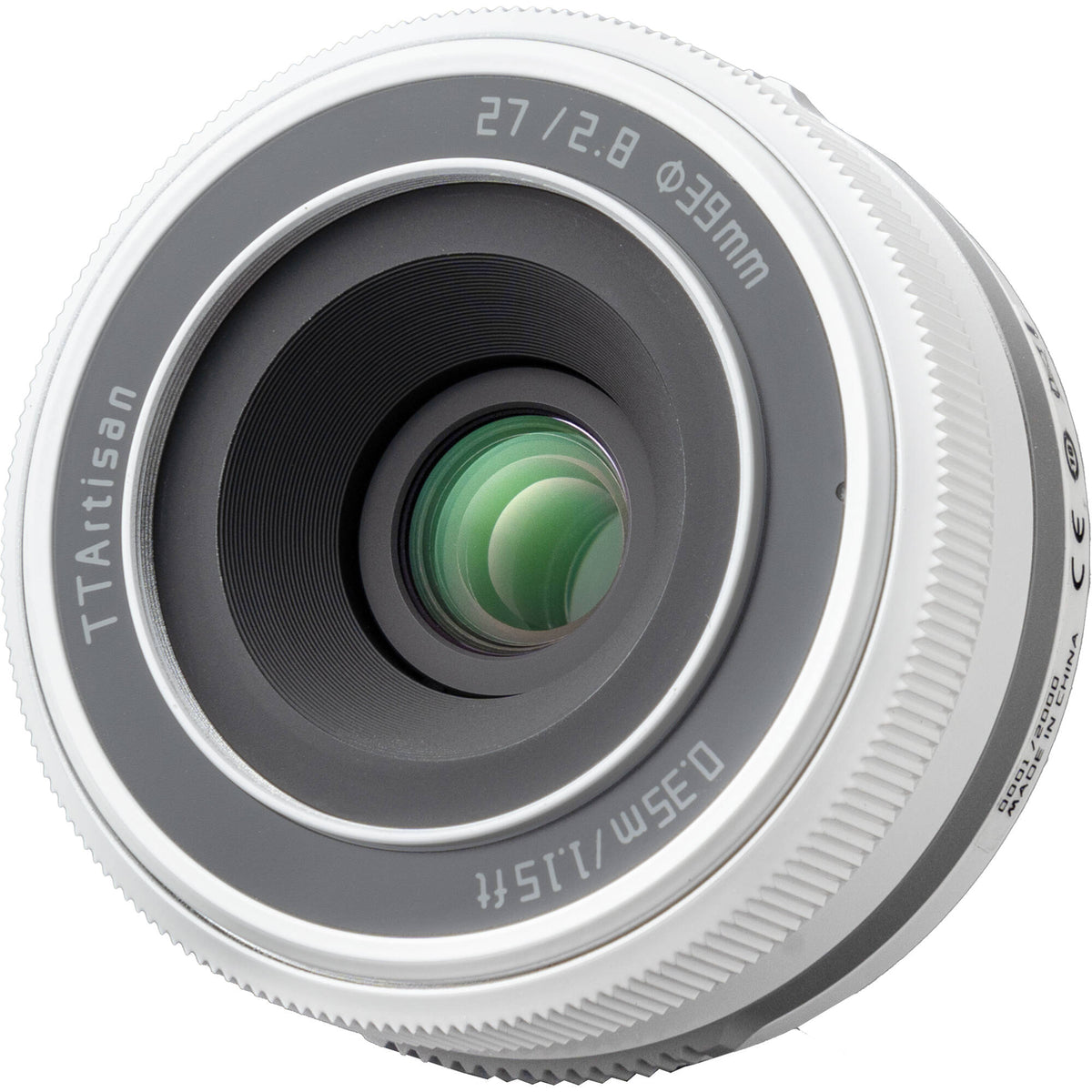 Lente TTArtisan 27mm f/2.8 - vista lateral