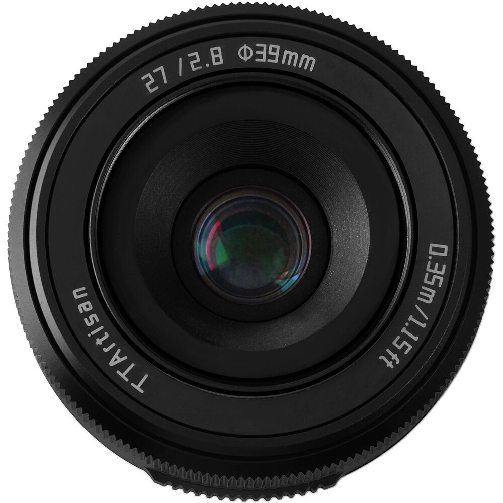 Lente TTArtisan 27mm f/2.8 (Negro) - vista lateral