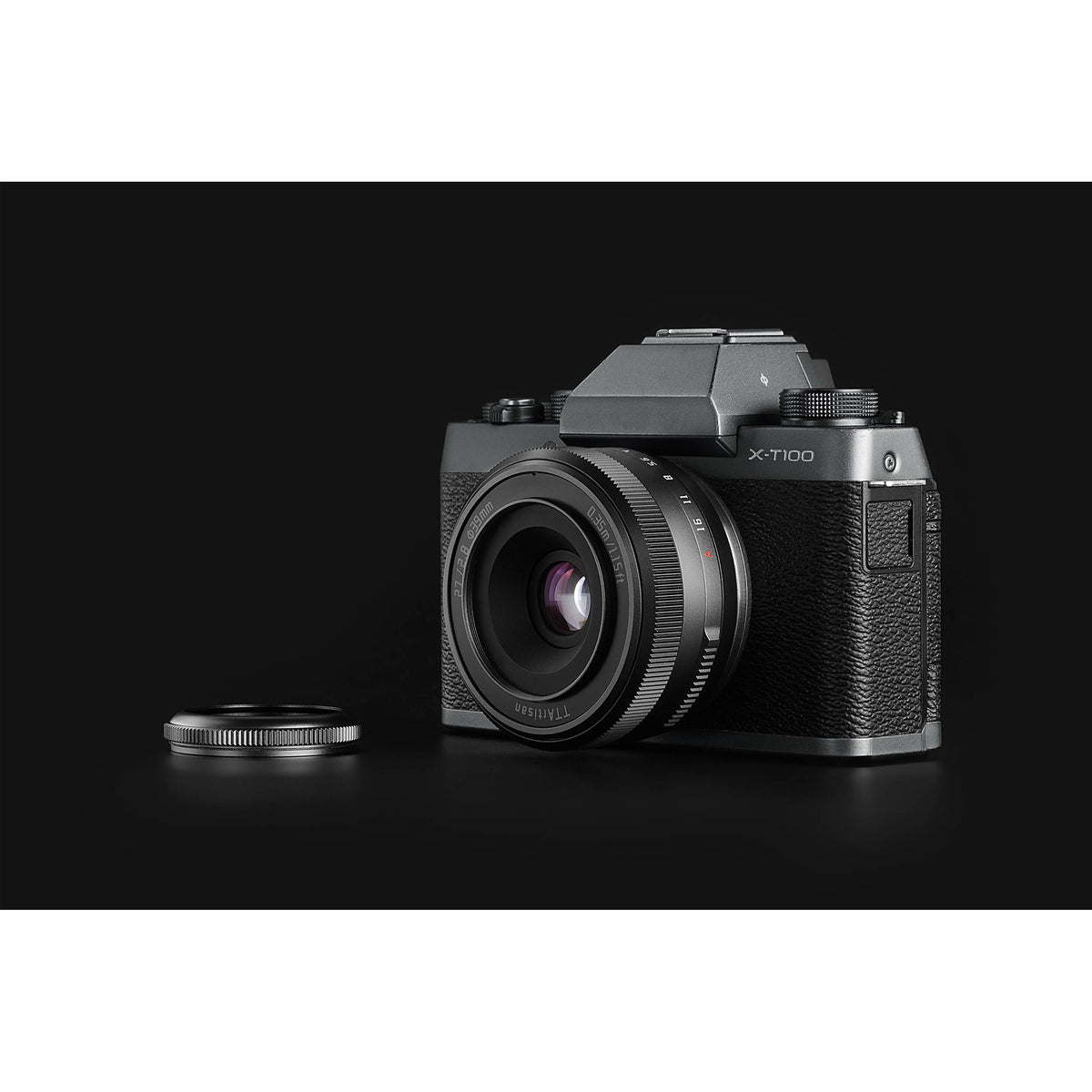 Lente TTArtisan 27mm f/2.8 (Negro) - en uso
