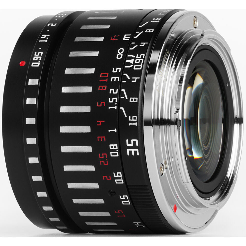 Lente TTArtisan 35mm f/0.95 - vista lateral