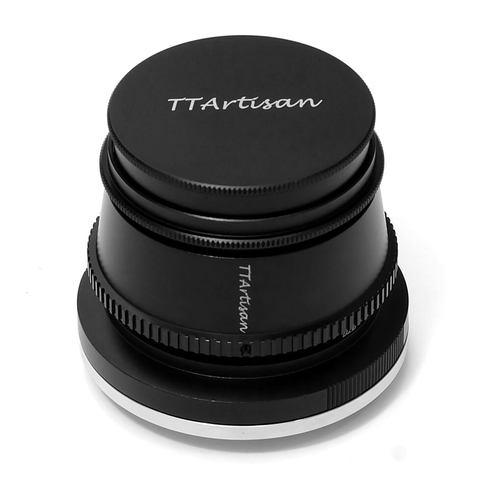 Lente TTArtisan 35mm f/1.4 (Negro) - contenido de la caja