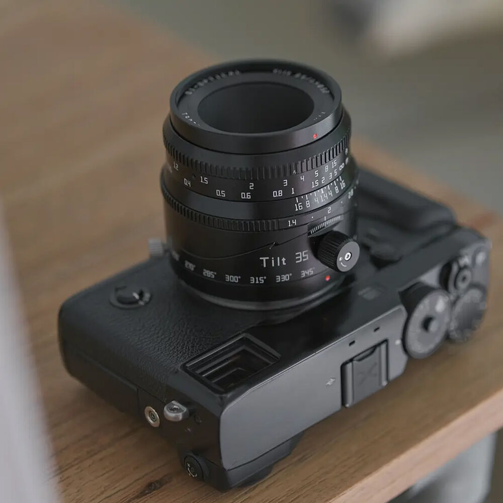 Lente TTArtisan 35mm f/1.4 Tilt (Negro) - detalle