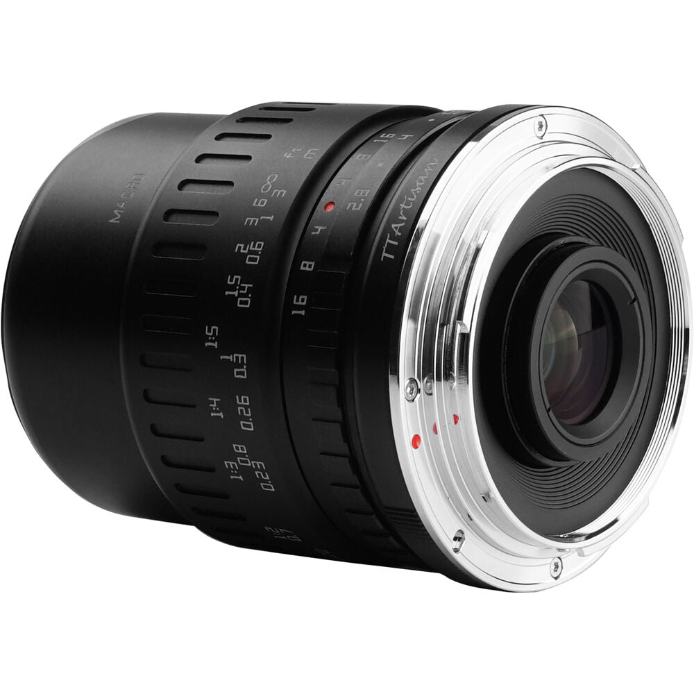 Lente TTArtisan 40mm f/2.8 Macro - vista frontal