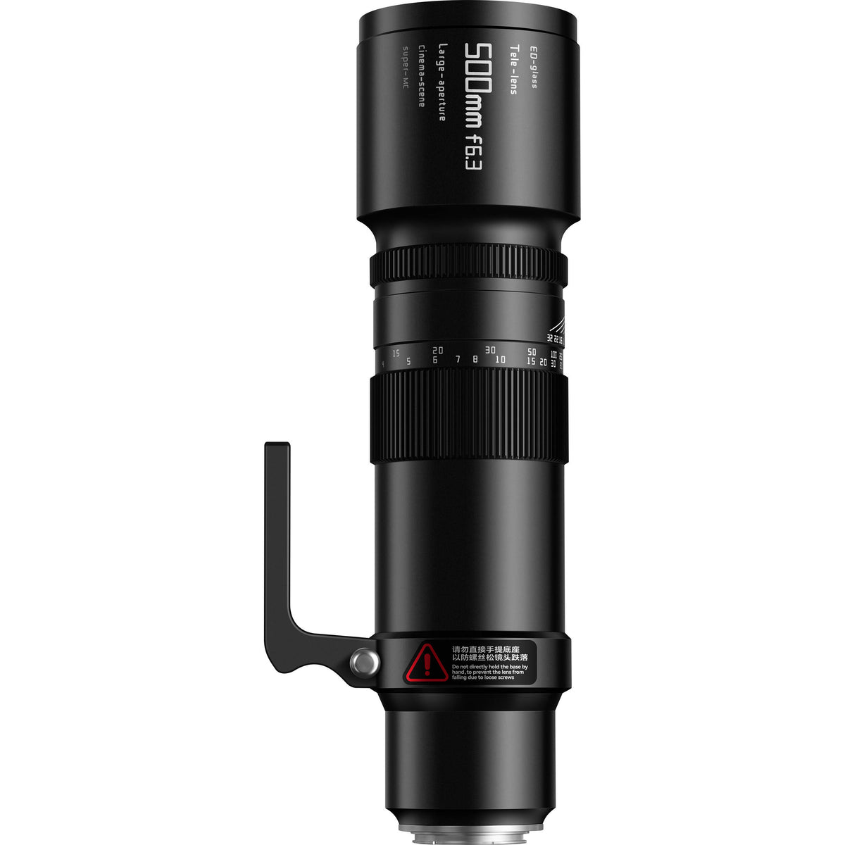 Lente TTArtisan 500mm f/6.3 - contenido de la caja