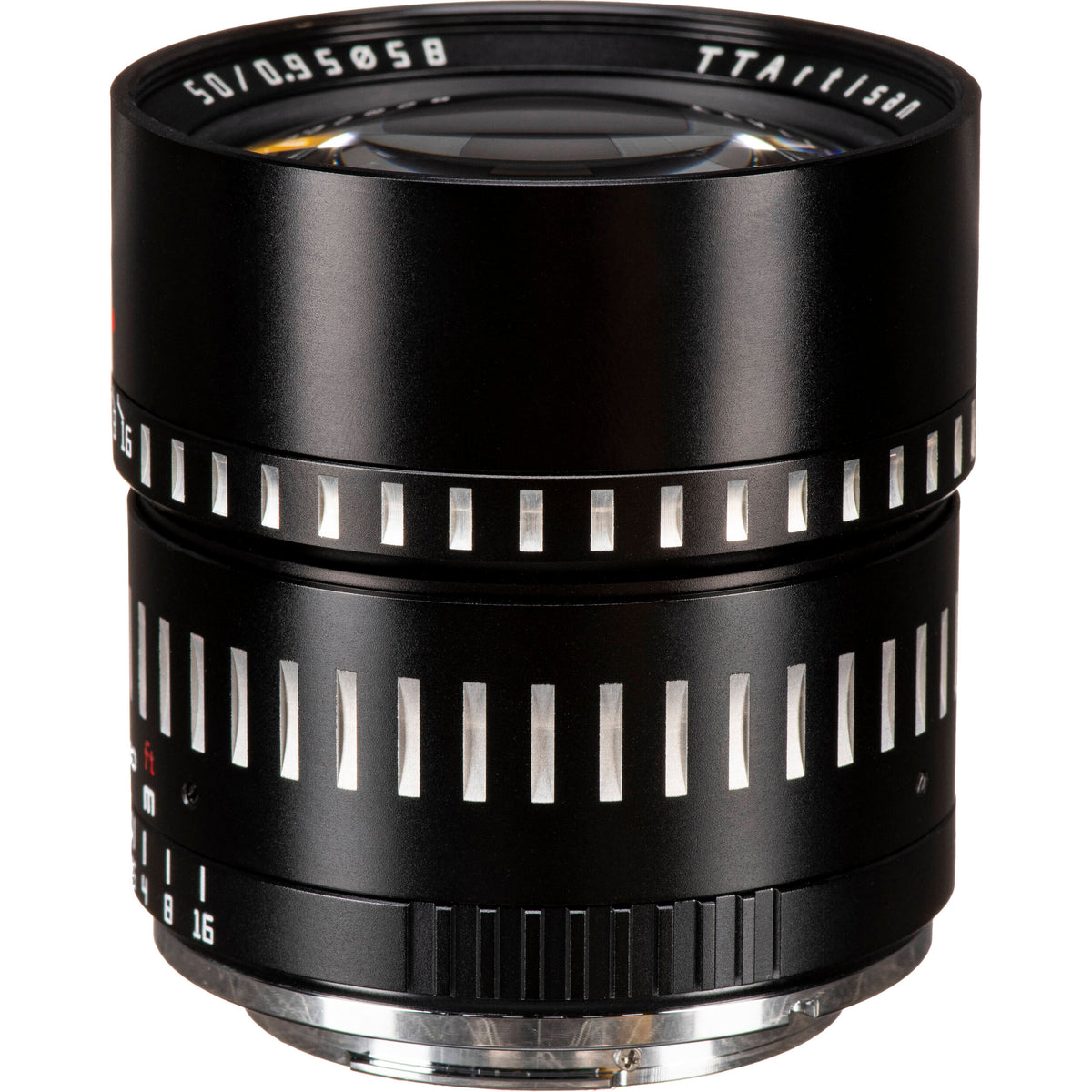 Lente TTArtisan 50mm f/0.95 - vista frontal