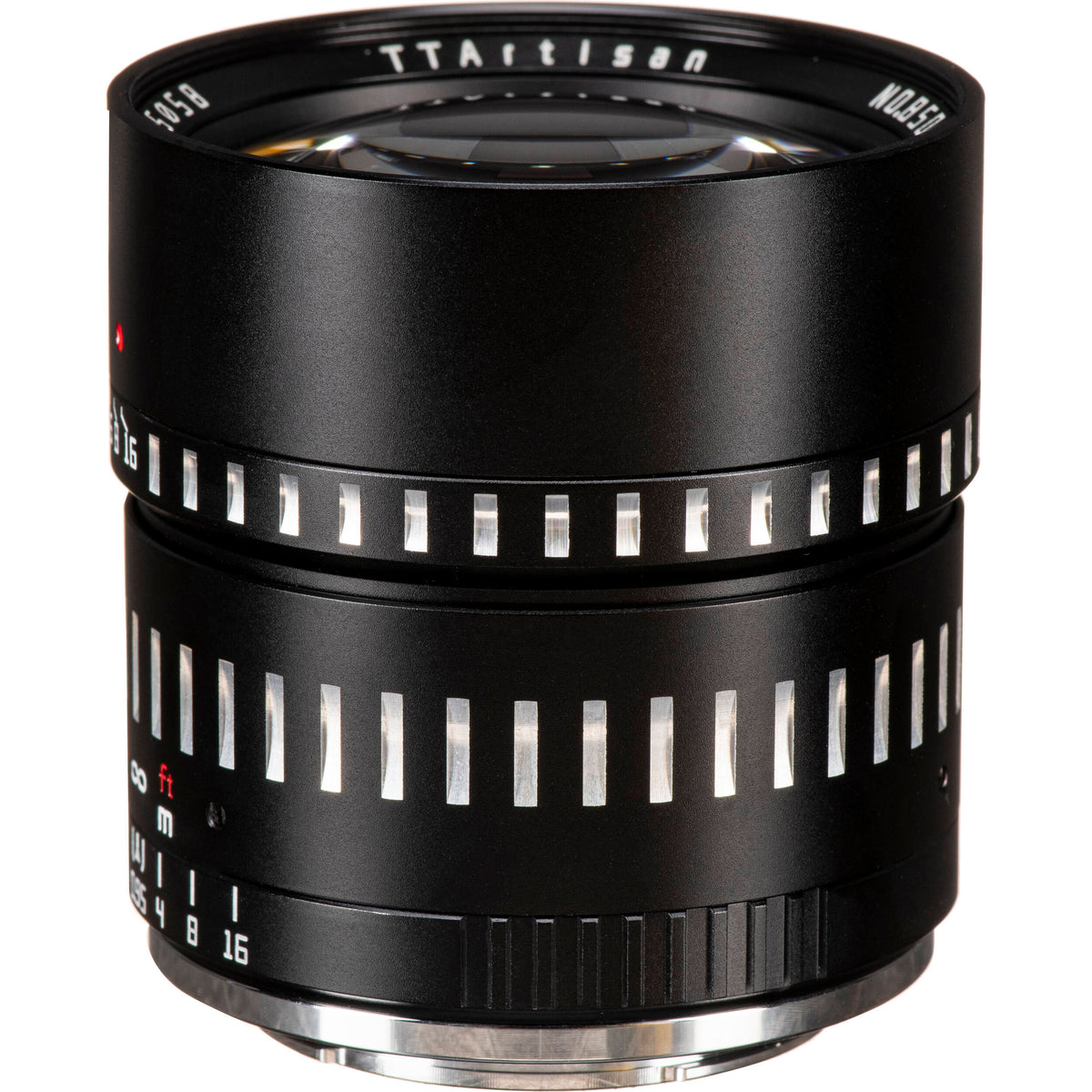 Lente TTArtisan 50mm f/0.95 - vista frontal