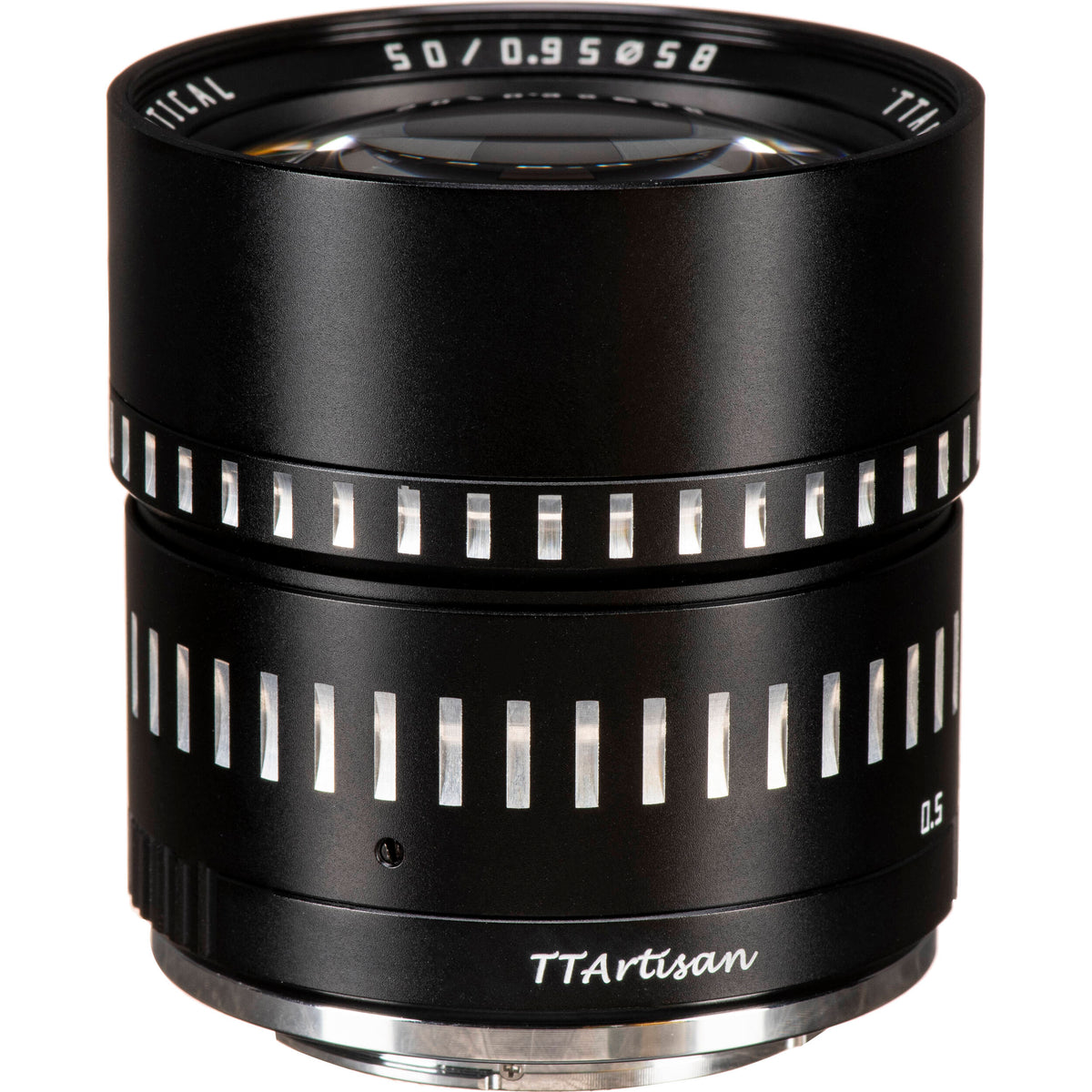 Lente TTArtisan 50mm f/0.95 - vista trasera